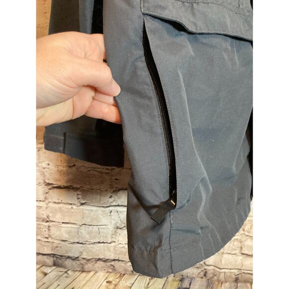 Eddie Bauer Jacket Men's Medium Slate Gray Full Zip Front Mesh Lined Pockets - Picture 2 of 12